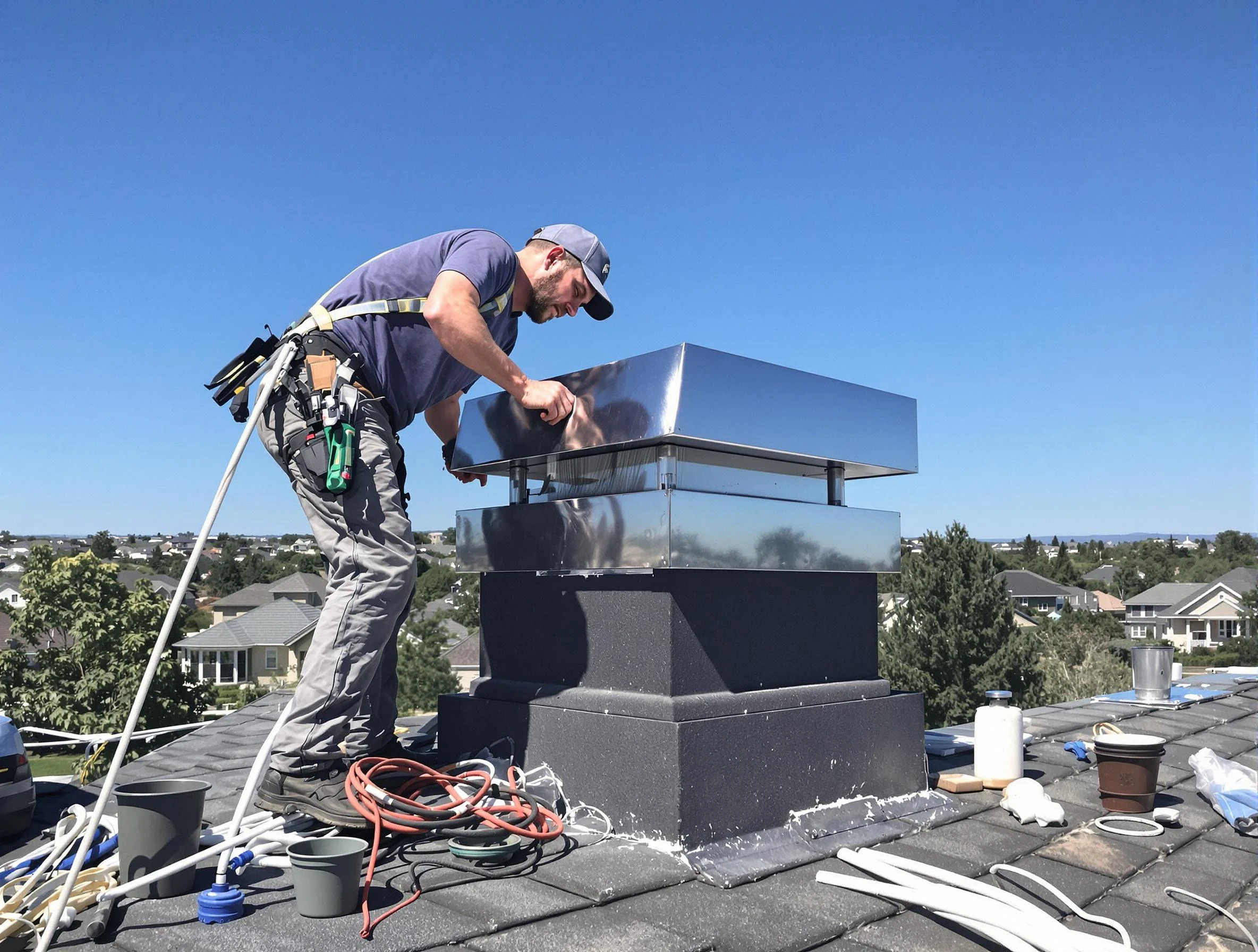Chimney Cap Services in Fredericksburg