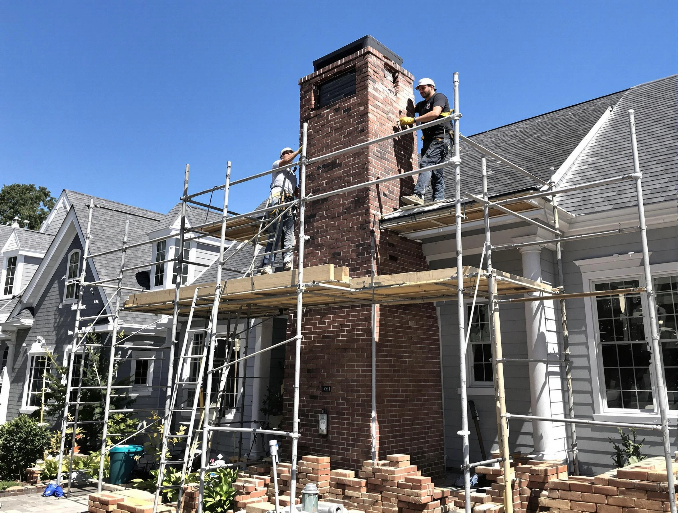 Chimney Rebuilding in Fredericksburg