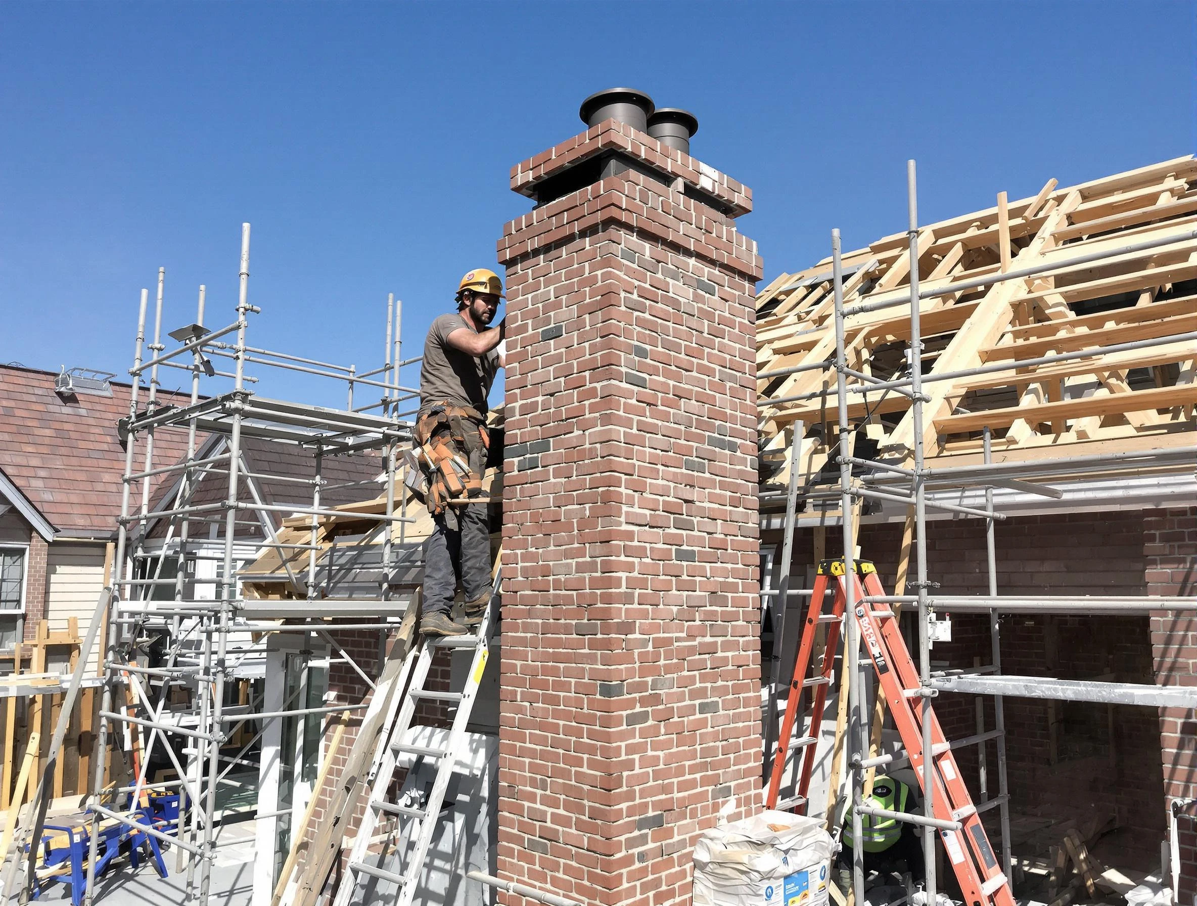 New chimney installation completed by Fredericksburg Chimney Sweep in Fredericksburg, VA