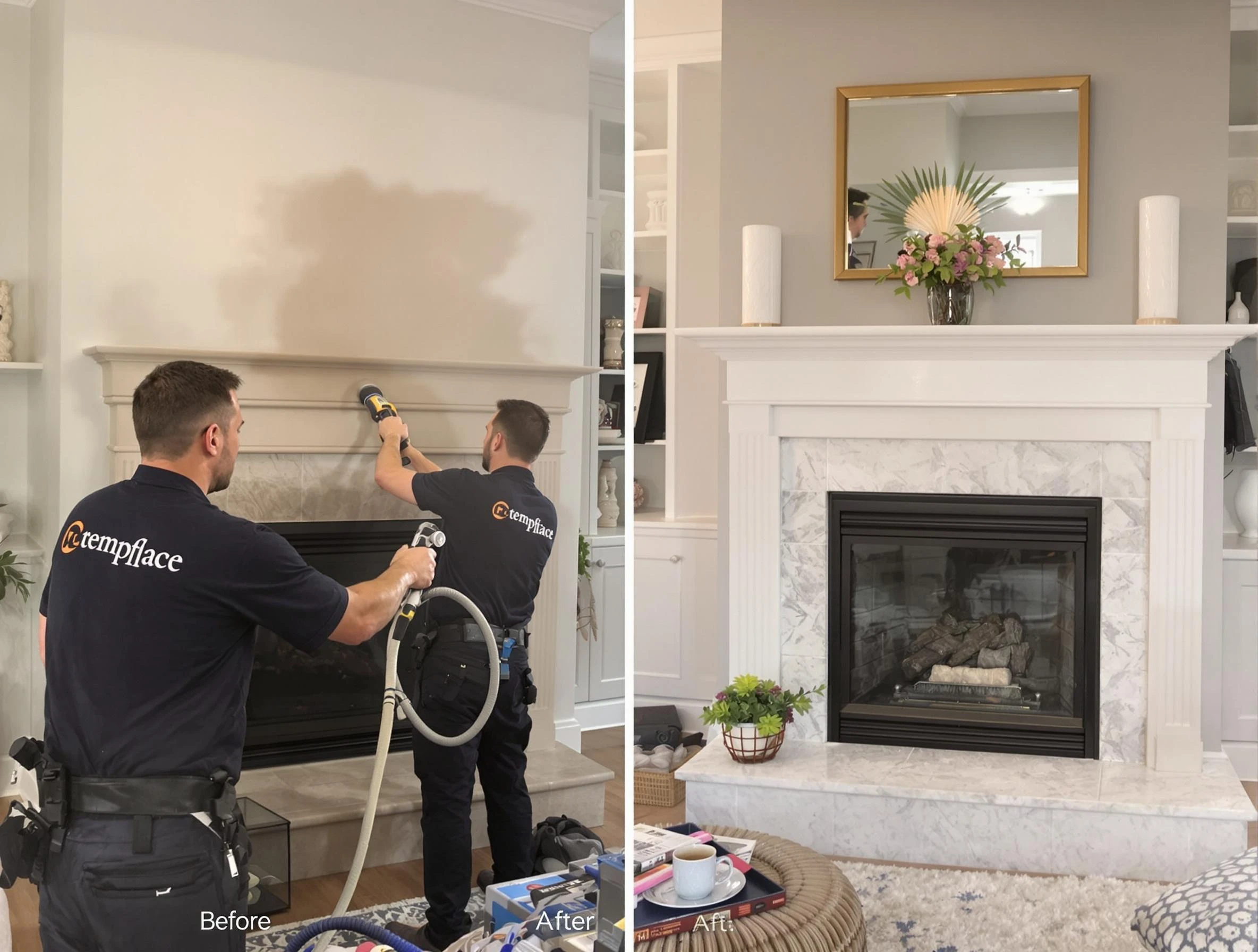 Professional soot removal by Fredericksburg Chimney Sweep team in Fredericksburg, VA